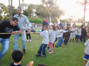 بالصور: مؤسسة الفرقان لتحفيظ القرآن الكريم في يافا تنظم فعاليات رياضية للطلاب 